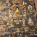 A fabulous Thangka painting depicting the life of the Buddha