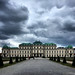 The Belvedere palace in the city VIenna, Austria, March 2019