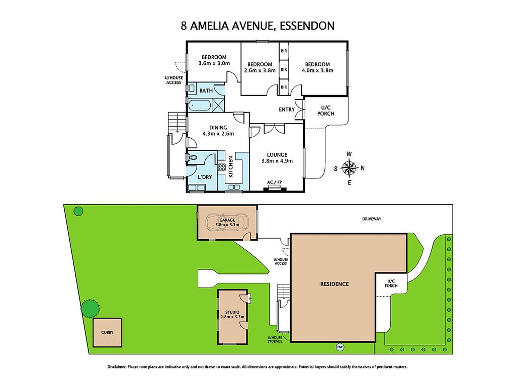 8 Amelia Avenue, Essendon VIC 3040 floorplan