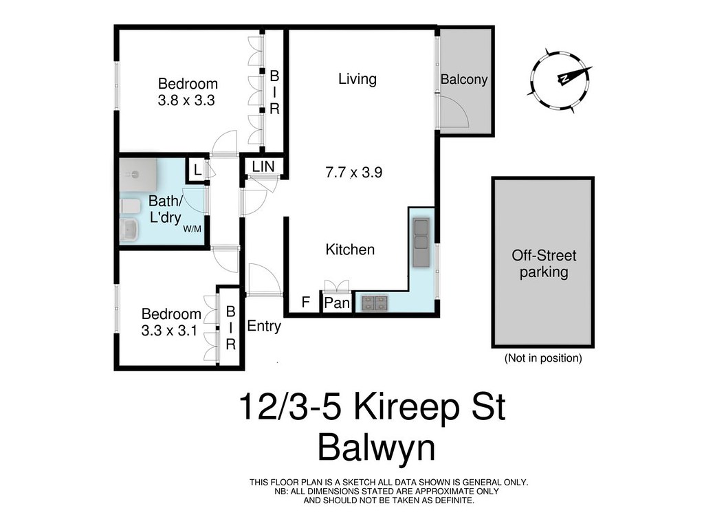 12/3-5 Kireep Road, Balwyn VIC 3103 floorplan