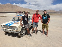 Mongol Rally Team from Lithuania and The Chec republic.