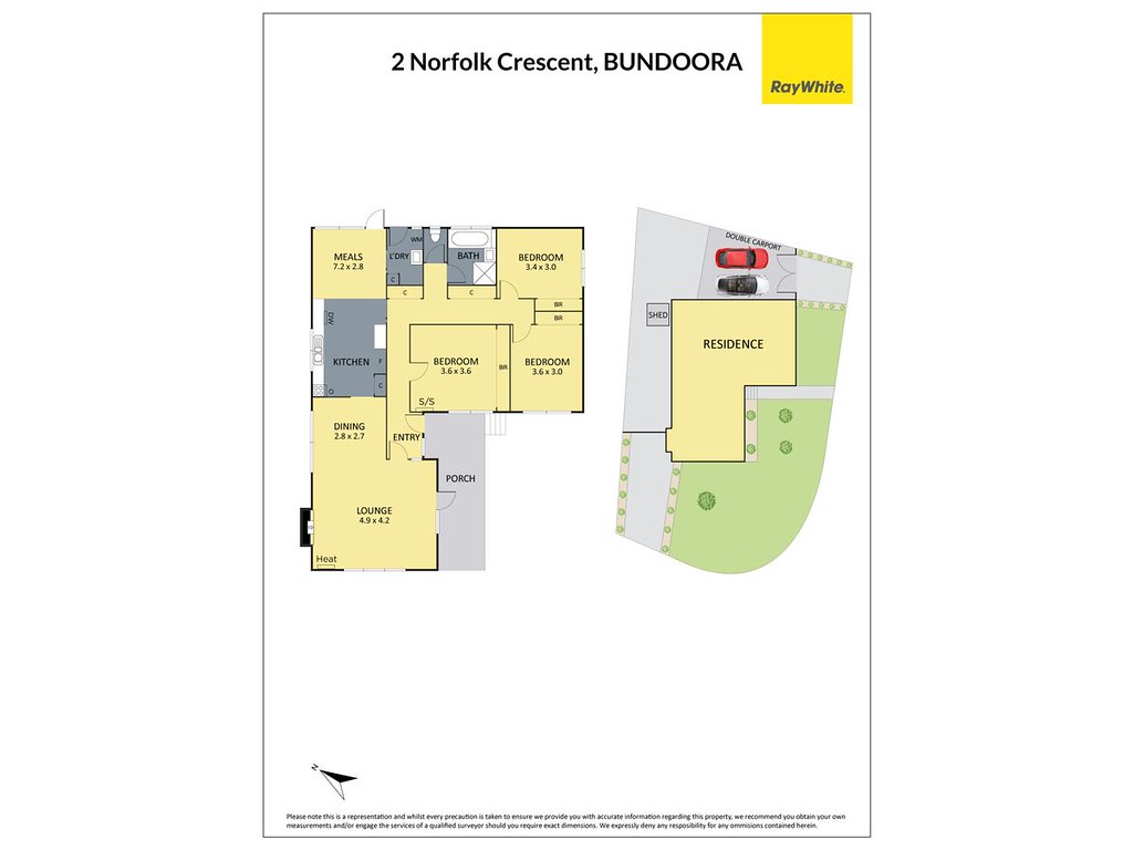 2 Norfolk Crescent, Bundoora VIC 3083 floorplan