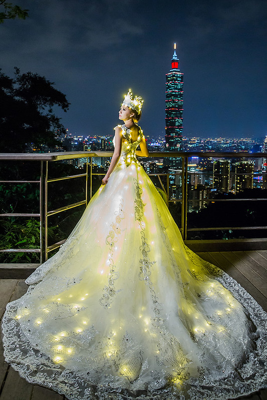 婚紗概念影像,LED夢幻婚紗