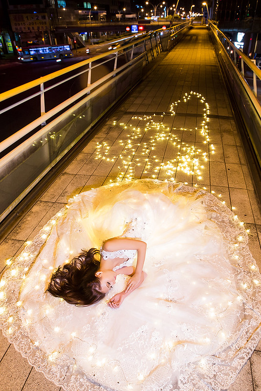 婚紗概念影像,LED夢幻婚紗