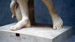 Augustus of Primaporta, detail with feet