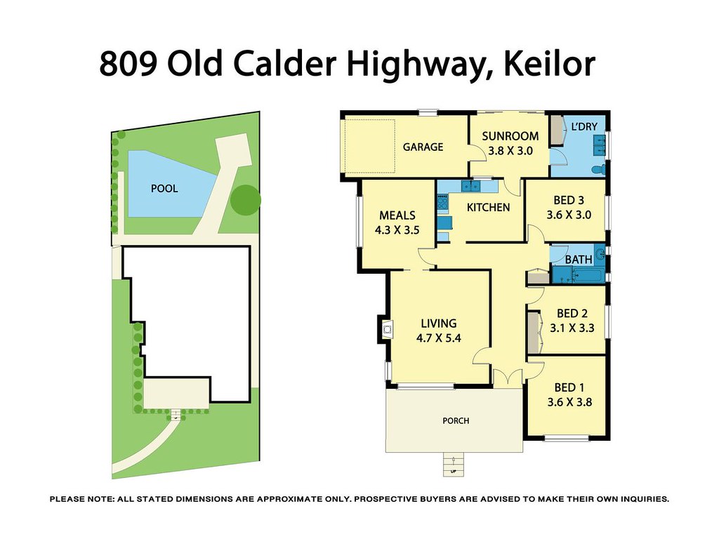 809 Old Calder Highway, Keilor VIC 3036 floorplan