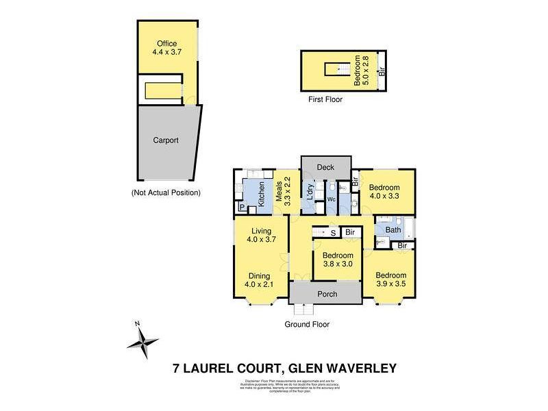 7 Laurel Court, Glen Waverley VIC 3150 floorplan