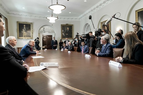 President Trump meets with Patients who by The White House, on Flickr