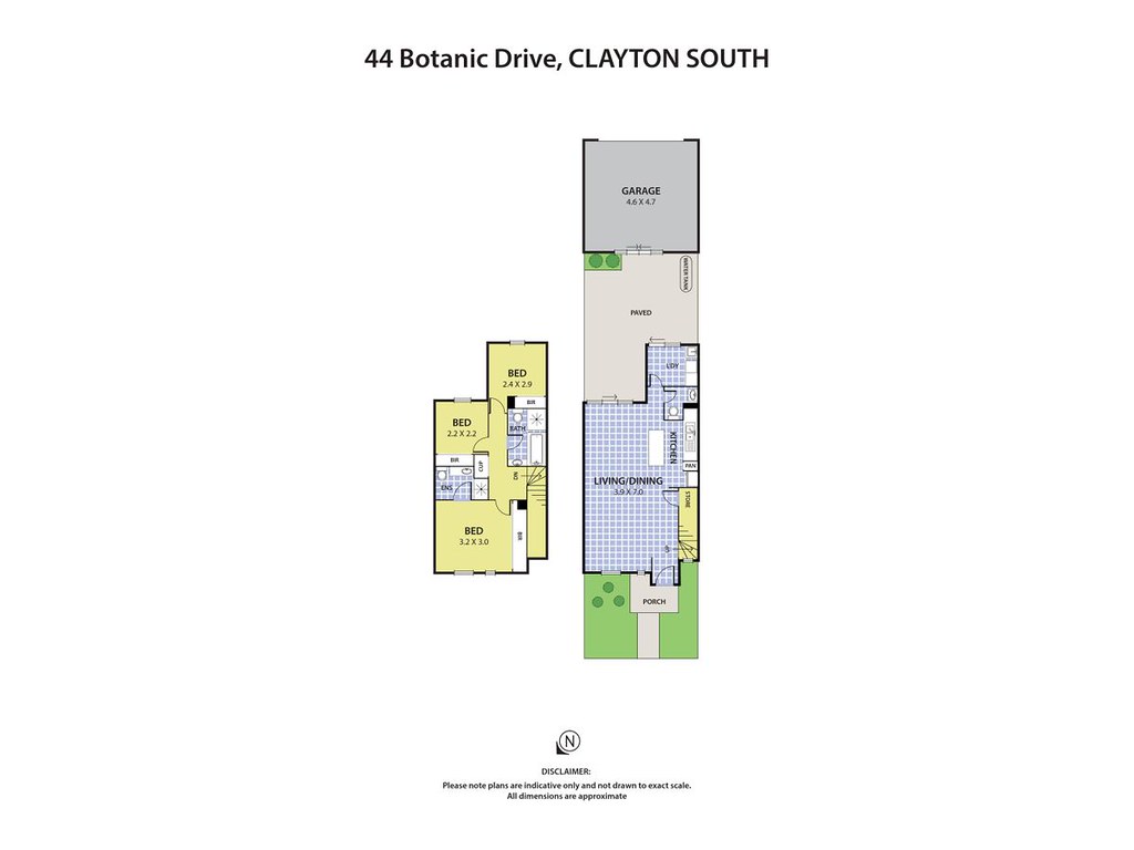 44 Botanic Drive, Clayton North VIC 3169 floorplan