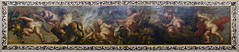 Peter Paul Rubens, ceiling of the Banqueting House, Whitehall, c. 1632–34, oil on canvas. Genii driving a chariot driven by a ram and a wolf