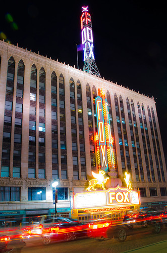 photo of detroit fox theatre