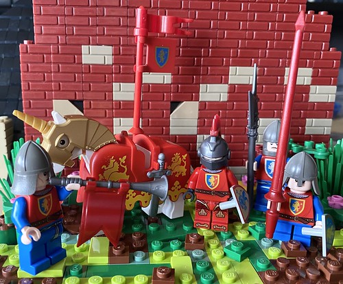 Lego Custom White Crusader Knight 