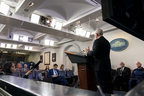 White House Coronavirus Update Briefing by The White House, on Flickr
