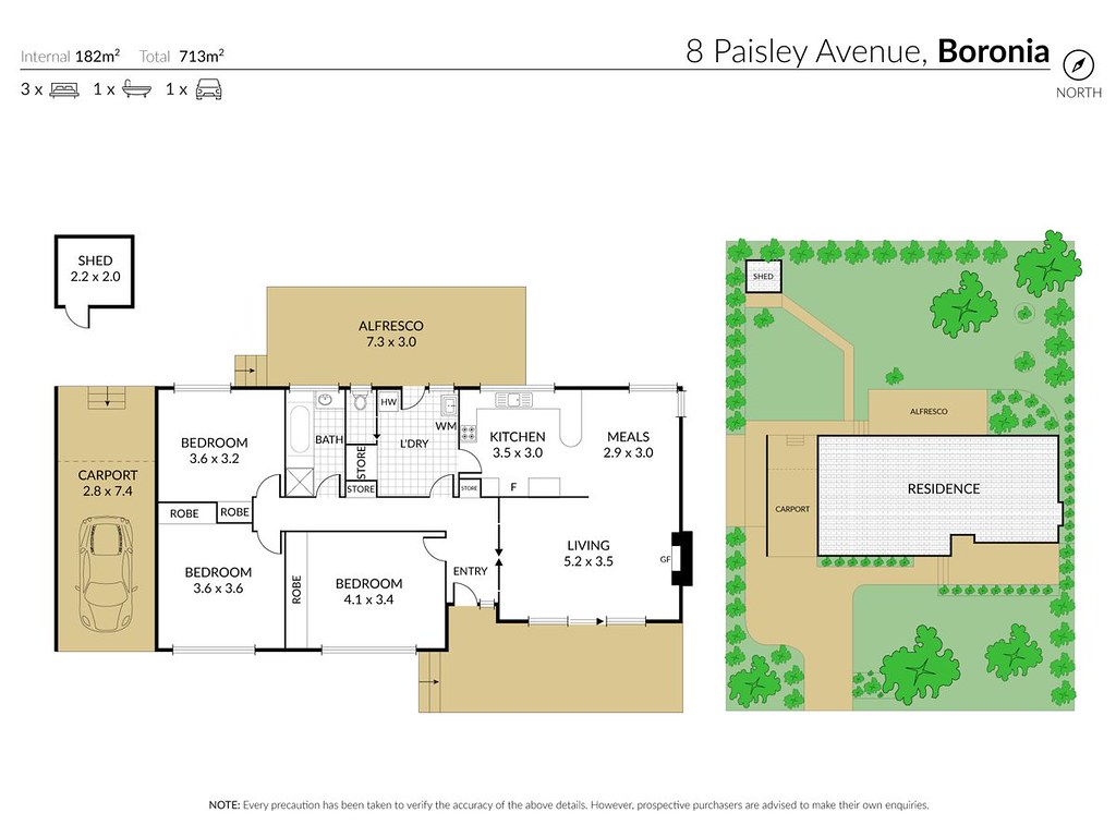 8 Paisley Avenue, Boronia VIC 3155 floorplan