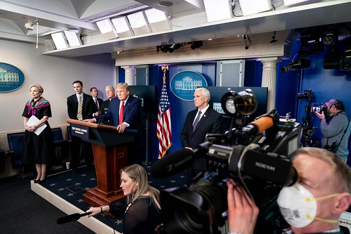 White House Coronavirus Update Briefing by The White House, on Flickr
