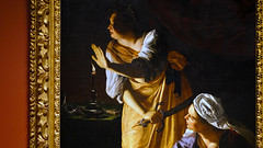 Artemisia Gentileschi, Judith and Her Maidservant with the Head of Holofernes
