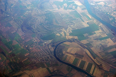 Flying over Hungary