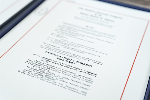 President Trump Signs the Paycheck Prote by The White House, on Flickr
