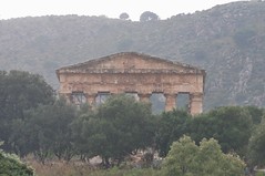 Au temps du déluge, temple d'Héra, Ve siècle avant JC, Ségeste, Calatafimi-Segesta, proivnce de Trapani, Sicile, Italie.