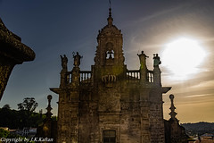 A Sunset in Santiago de Compostela,  Un Atardecer en Santiago de Compostela, ( en Explore)