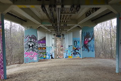 Graffiti @ Pont de Lancy @ Parc Tressy-Cordy @ Lancy