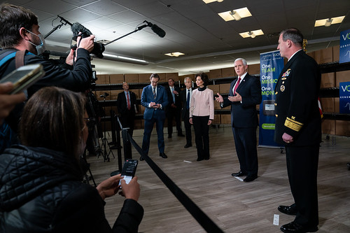 Vice President Pence at GM/Ventec Ventil by The White House, on Flickr