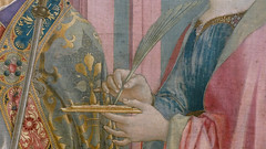Veneziano, Saint Lucy Altarpiece, detail