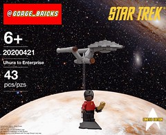 Uhura to Enterprise - Brickset Polybag Competition