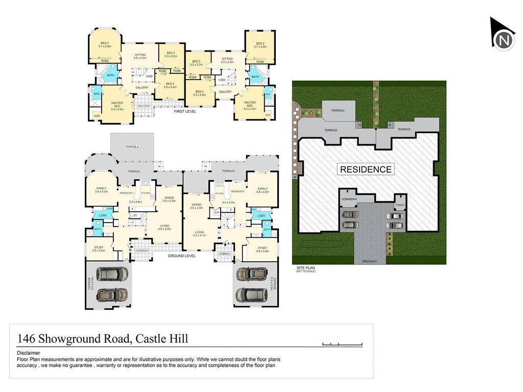 146a and b Showground Road, Castle Hill NSW 2154 floorplan