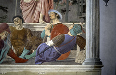 Piero, The Resurrection, detail with soldiers