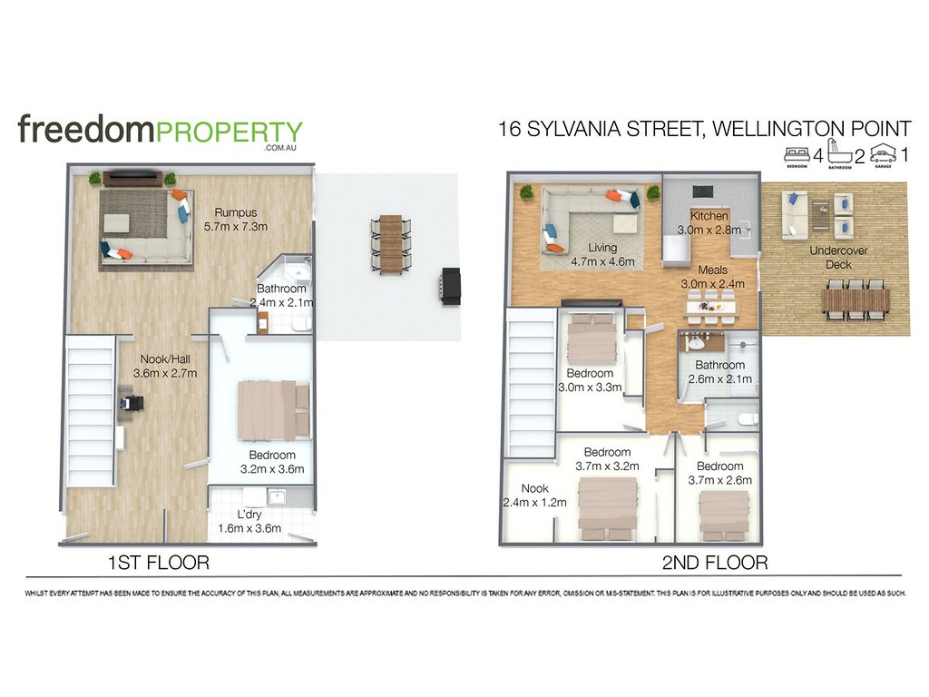 16 Sylvania Street, Wellington Point QLD 4160 floorplan