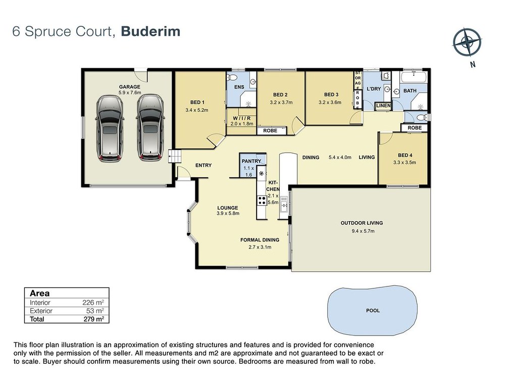 6 Spruce Court, Buderim QLD 4556 floorplan