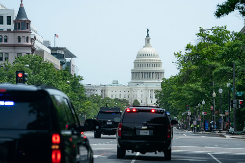 President Trump Arrives on Capitol Hill by The White House, on Flickr