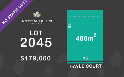 Lot 2045, Hayle Court (Aston Hills), Mount Barker SA