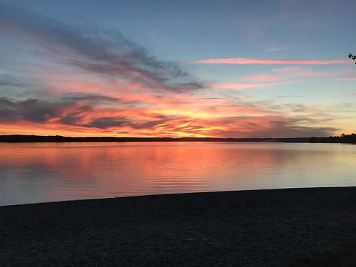 Cross Lake: 6/819. Watershed Survey Sunset