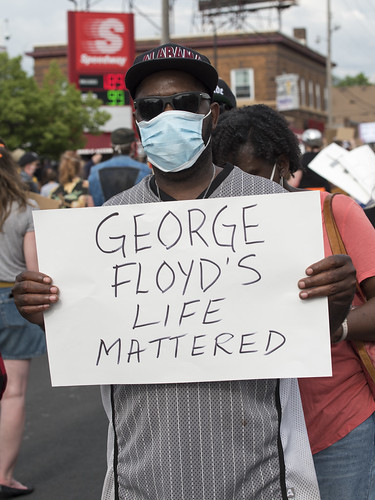 Protest against police violence - Justice for George Floyd, From FlickrPhotos