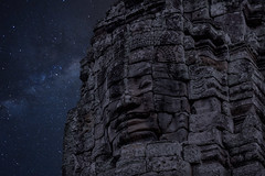 Photoshop: The Milky Way in Angkor Thom