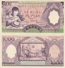 1958 - 1000 Rupiah