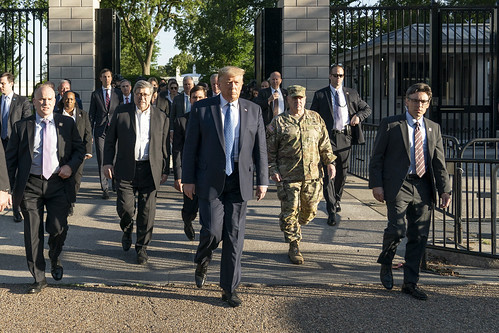 President Trump Visits St. John’s Episco by The White House, on Flickr