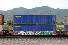 Freight Train Graffiti in SoCal - 05-31-2020