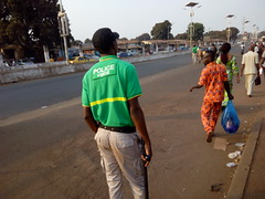 police verte de conakry