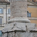 Column of Trajan, detail with garland and corner eagles on pedestal