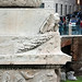 Column of Trajan, detail with eagle and garland on pedestal