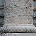 Column of Trajan, troops prepare to cross Danube, Danube River personified (scene 2; Trajan facing left sees man fall, faces right to address troops (scenes 9-10)