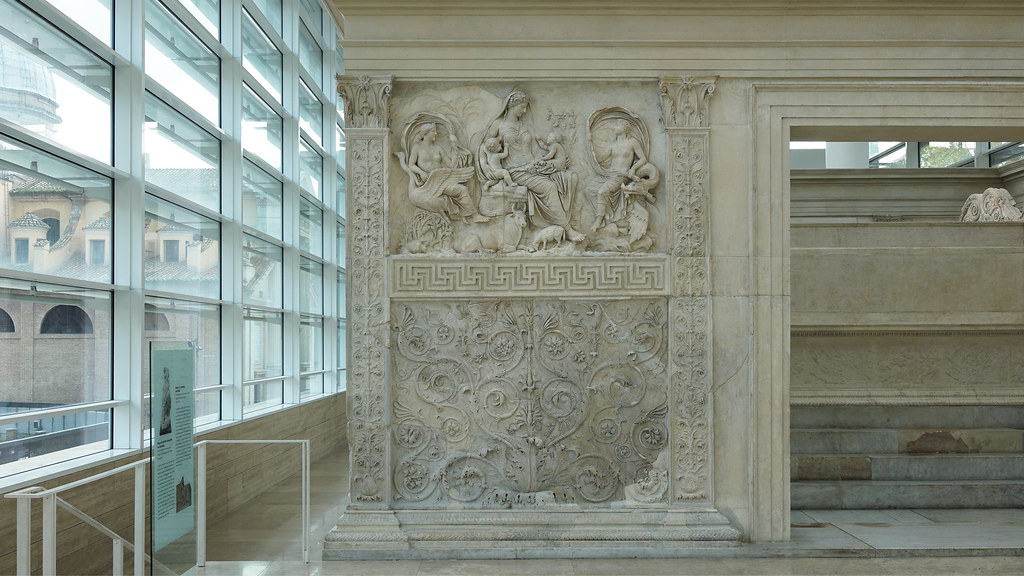 Ara Pacis Augustae, Tellus (or Pax or Venus) panel