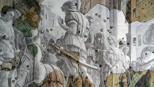 Mantegna, St James led to his Execution, detail