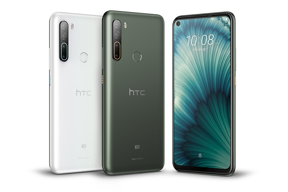 HTC-U20-5G(晶岩白&墨晶綠)