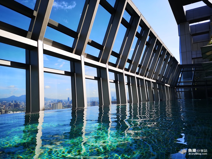 【新北板橋】CAESAR PARK凱撒大飯店｜全台最高無邊際泳池 @魚樂分享誌