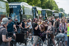 Busdemo 17-6-2020 und Fahrrad Demo am gleichen Tag