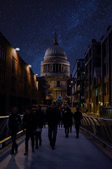 Photoshop: The Milky Way in St. Paul's Cathedral
